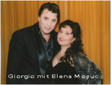 Giorgio mit Elena Moşuc