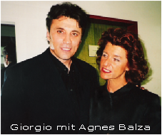 Giorgio mit Agnes Balza